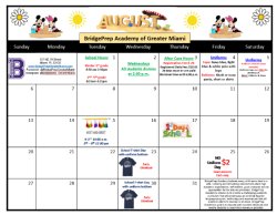 Our August Calendar! 